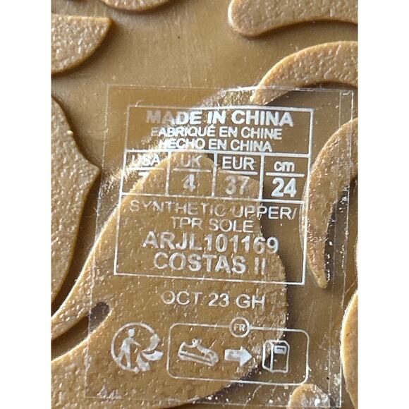 NWOB Roxy Black Braided Flip Flops - Picture 3 of 4